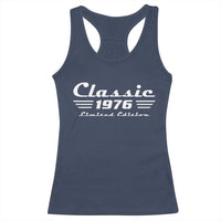 Classic 1976 Birthday Racerback Tank Top 50yr 50th Birthday Gift