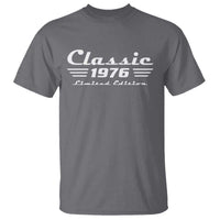 Classic 1976 Birthday T Shirt 50yr 50th Birthday Gift