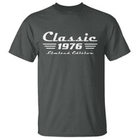 Classic 1976 Birthday T Shirt 50yr 50th Birthday Gift