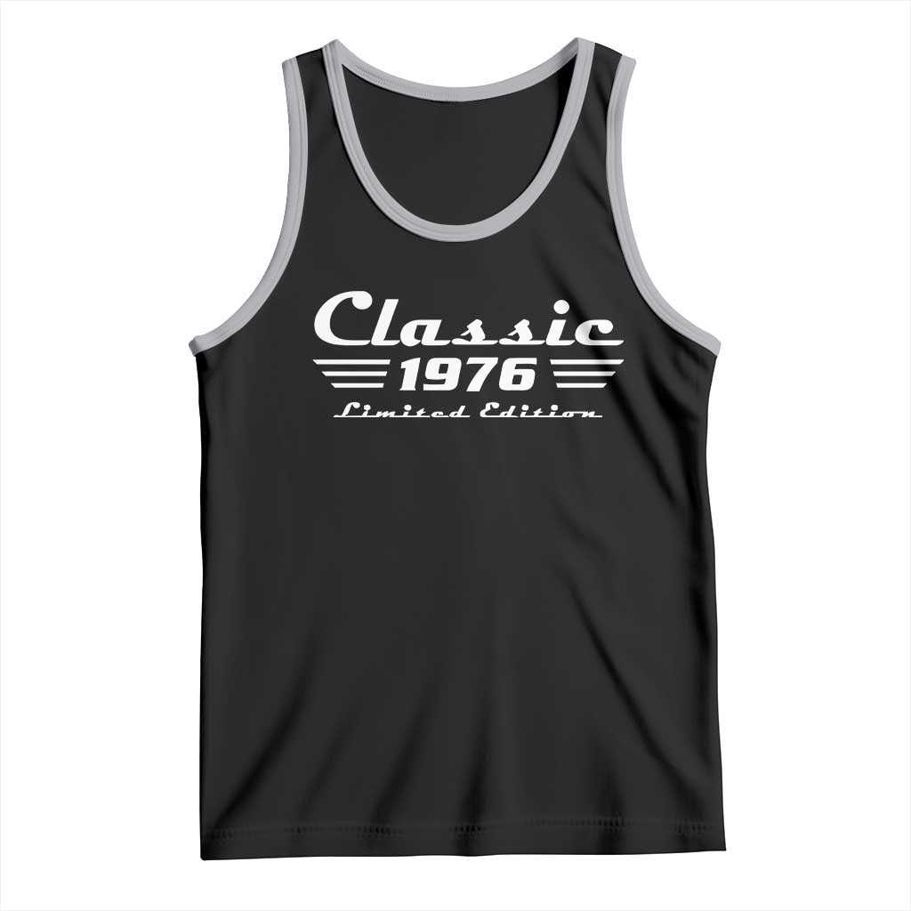 Classic 1976 Birthday Tank Top 50yr 50th Birthday Gift