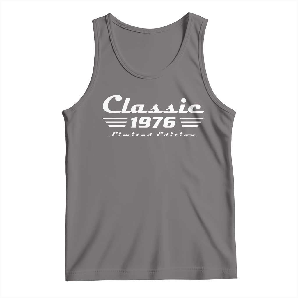 Classic 1976 Birthday Tank Top 50yr 50th Birthday Gift