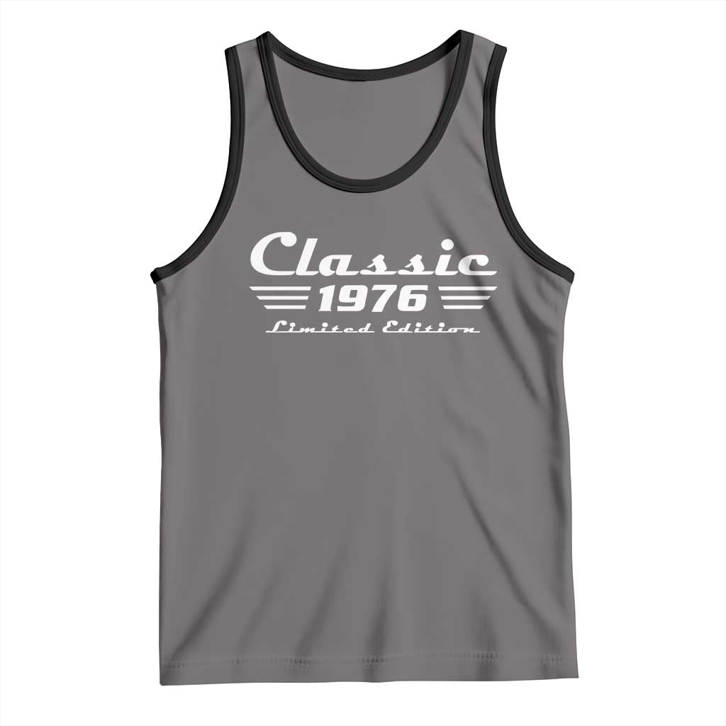 Classic 1976 Birthday Tank Top 50yr 50th Birthday Gift