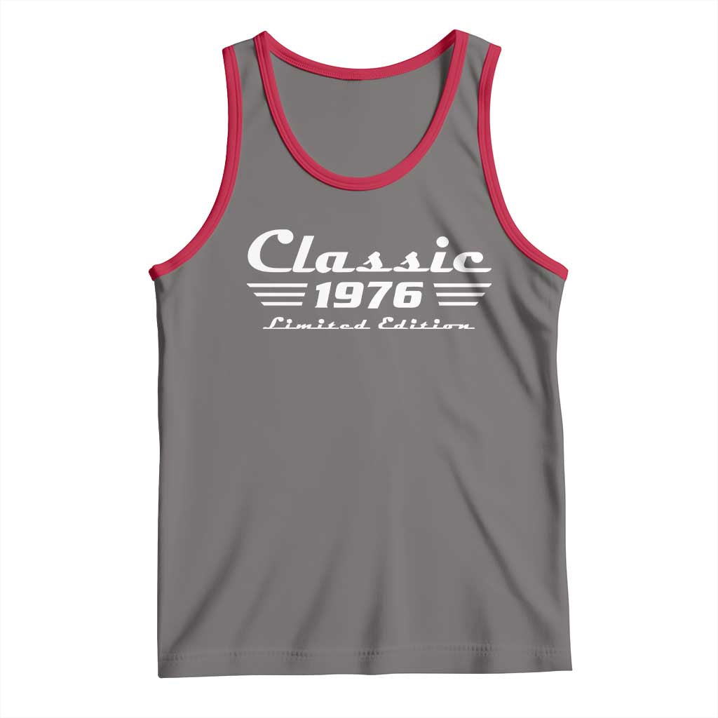 Classic 1976 Birthday Tank Top 50yr 50th Birthday Gift