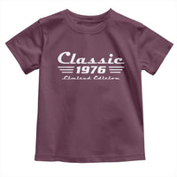 Classic 1976 Birthday Toddler T Shirt 50yr 50th Birthday Gift