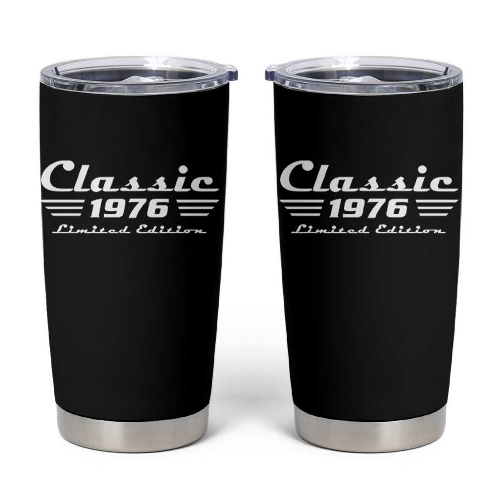 Classic 1976 Birthday Tumbler Cup 50yr 50th Birthday Gift