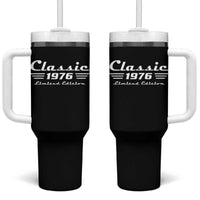 Classic 1976 Birthday Tumbler With Handle 50yr 50th Birthday Gift