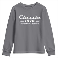 Classic 1976 Birthday Youth Sweatshirt 50yr 50th Birthday Gift