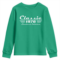 Classic 1976 Birthday Youth Sweatshirt 50yr 50th Birthday Gift