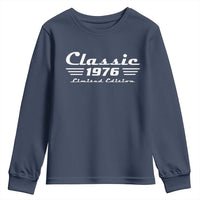 Classic 1976 Birthday Youth Sweatshirt 50yr 50th Birthday Gift