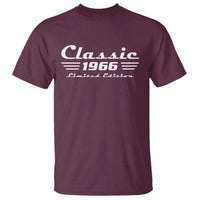 Classic 1966 Birthday T Shirt 60yr 60th Birthday Gift