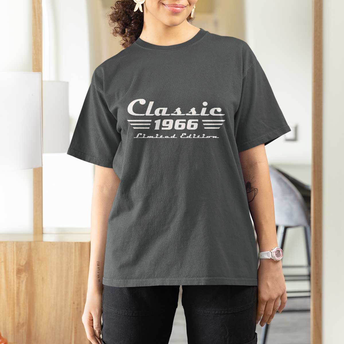 Classic 1966 Birthday T Shirt For Women 60yr 60th Birthday Gift