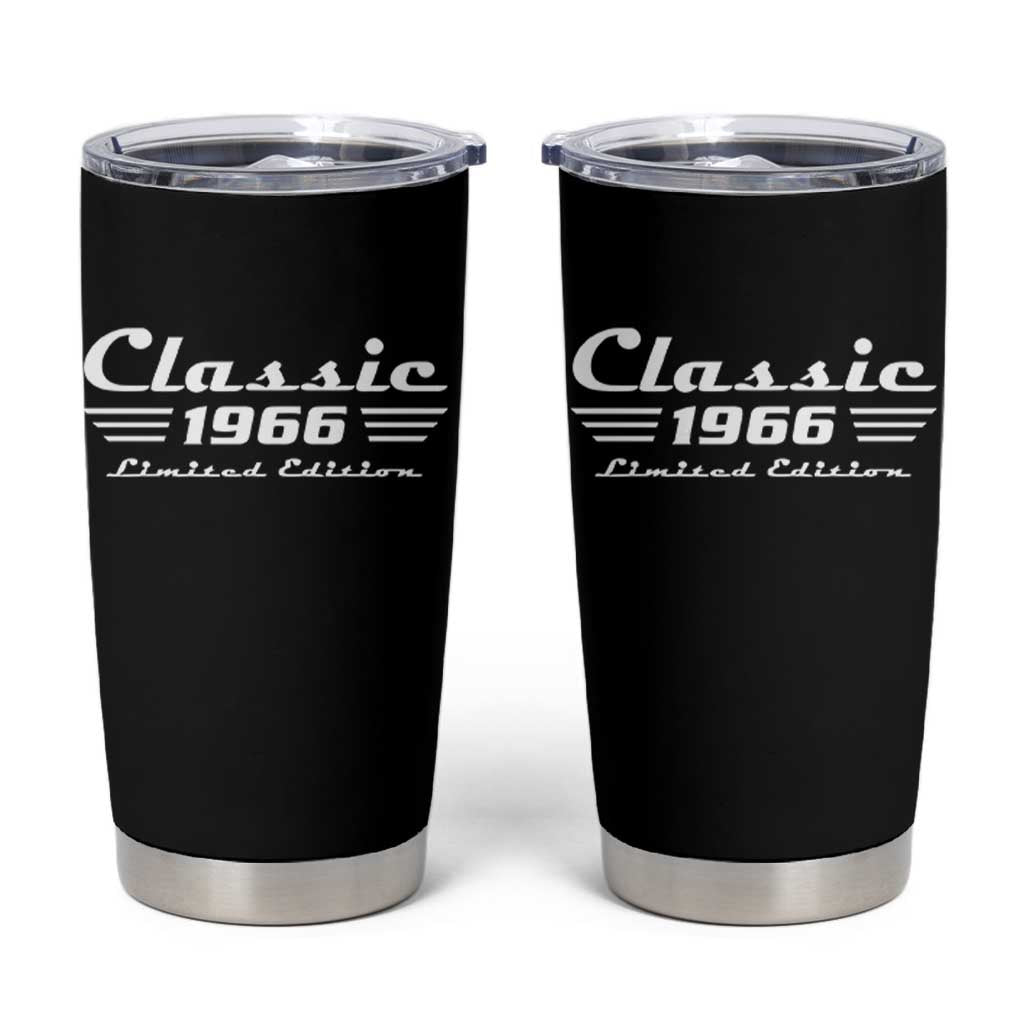 Classic 1966 Birthday Tumbler Cup 60yr 60th Birthday Gift