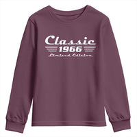 Classic 1966 Birthday Youth Sweatshirt 60yr 60th Birthday Gift