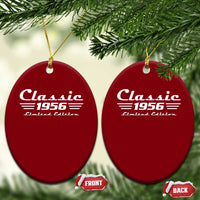 Classic 1956 Birthday Ceramic Ornament 70yr 70th Birthday