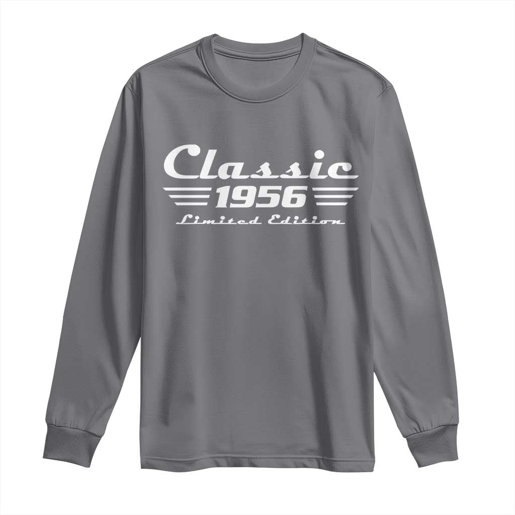 Classic 1956 Birthday Long Sleeve Shirt 70yr 70th Birthday