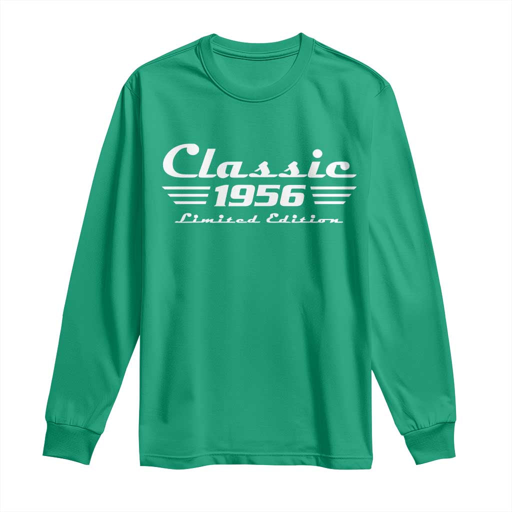 Classic 1956 Birthday Long Sleeve Shirt 70yr 70th Birthday