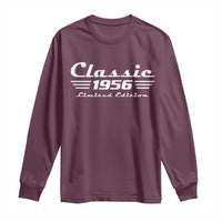 Classic 1956 Birthday Long Sleeve Shirt 70yr 70th Birthday