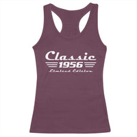 Classic 1956 Birthday Racerback Tank Top 70yr 70th Birthday