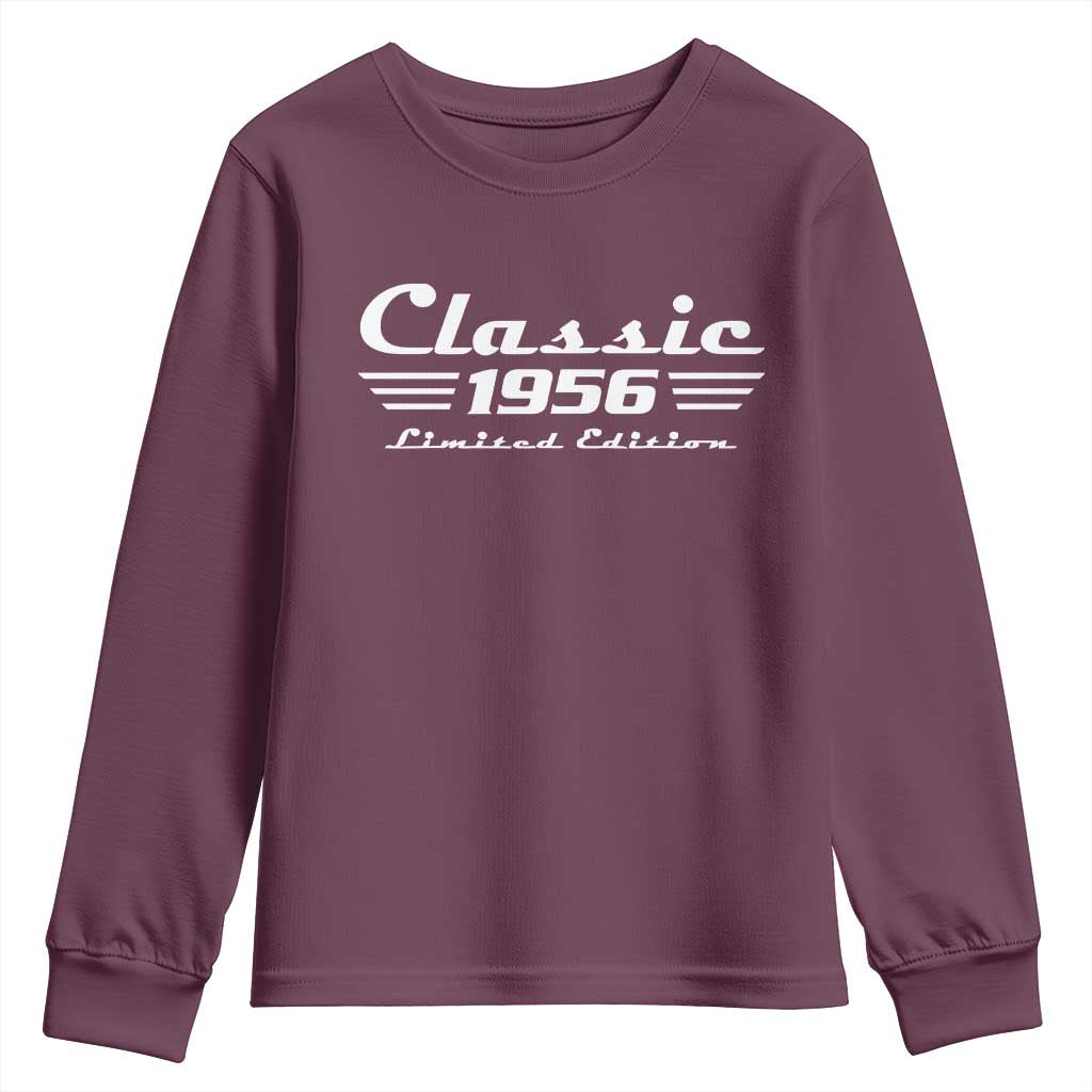 Classic 1956 Birthday Youth Sweatshirt 70yr 70th Birthday