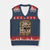 Black Women History V-Neck Knit Sweater Vest Well Behaved Women Rarely Make History Melanin - Wonder Print Shop