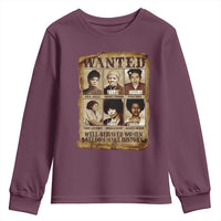 Black Women History Youth Sweatshirt Well Behaved Women Rarely Make History BLM Melanin