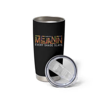 Black History Tumbler Cup Melanin Kente Juneteenth Black History