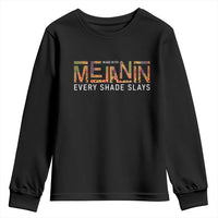 Black History Youth Sweatshirt BLM Melanin Kente Juneteenth Black History