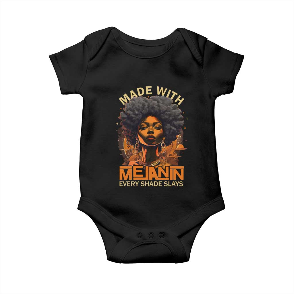 Black Women Baby Onesie Melanin Juneteenth Black History