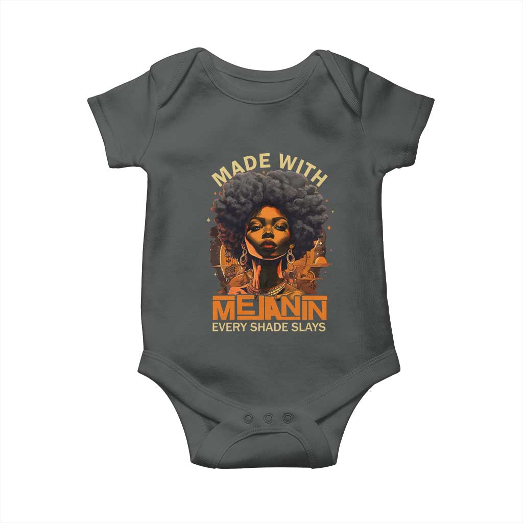 Black Women Baby Onesie Melanin Juneteenth Black History