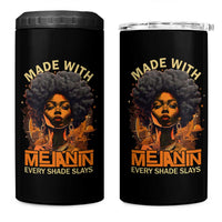 Black Women 4 in 1 Can Cooler Tumbler Melanin Juneteenth Black History