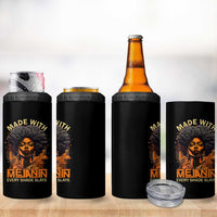 Black Women 4 in 1 Can Cooler Tumbler Melanin Juneteenth Black History