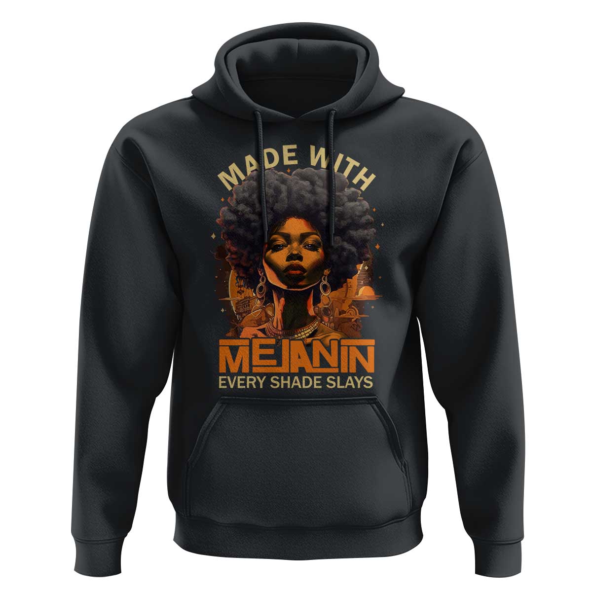 Black Women Hoodie Melanin Juneteenth Black History