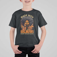 Black Women T Shirt For Kid Melanin Juneteenth Black History