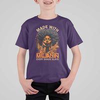 Black Women T Shirt For Kid Melanin Juneteenth Black History