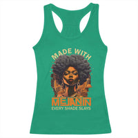 Black Women Racerback Tank Top Melanin Juneteenth Black History