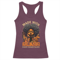 Black Women Racerback Tank Top Melanin Juneteenth Black History