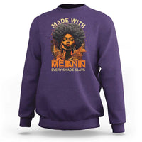 Black Women Sweatshirt Melanin Juneteenth Black History