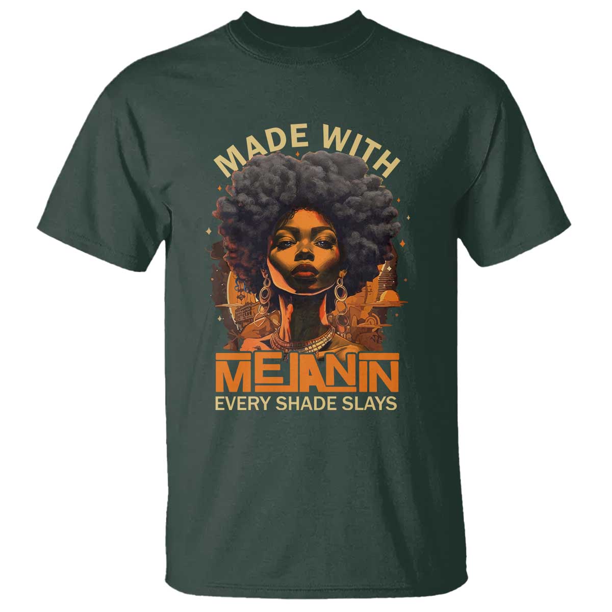 Black Women T Shirt Melanin Juneteenth Black History
