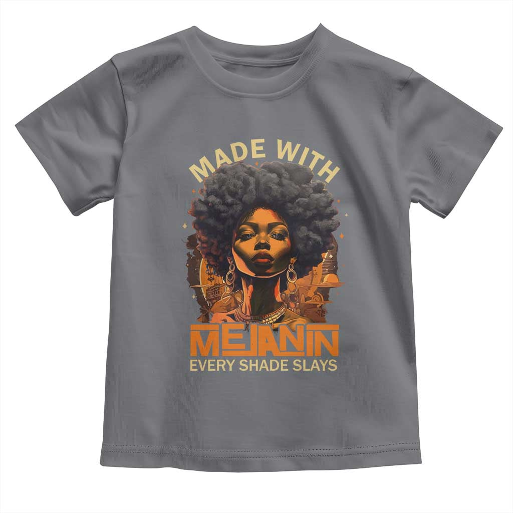 Black Women Toddler T Shirt Melanin Juneteenth Black History
