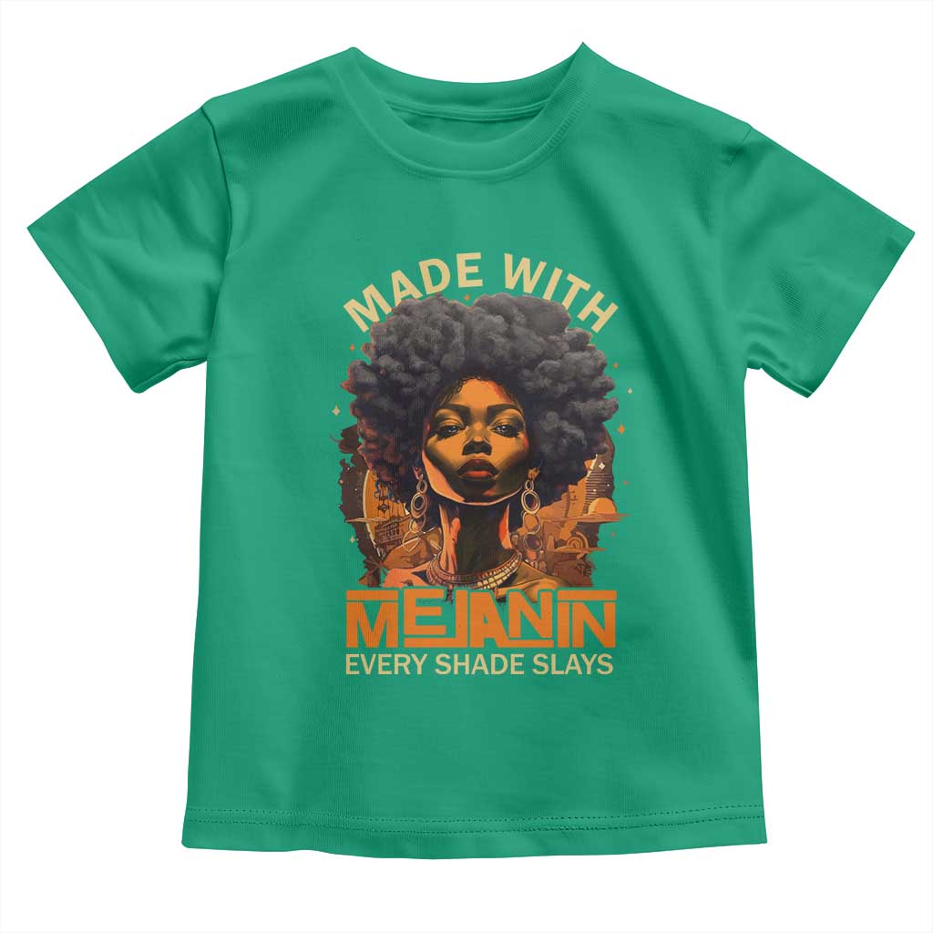 Black Women Toddler T Shirt Melanin Juneteenth Black History