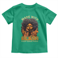 Black Women Toddler T Shirt Melanin Juneteenth Black History