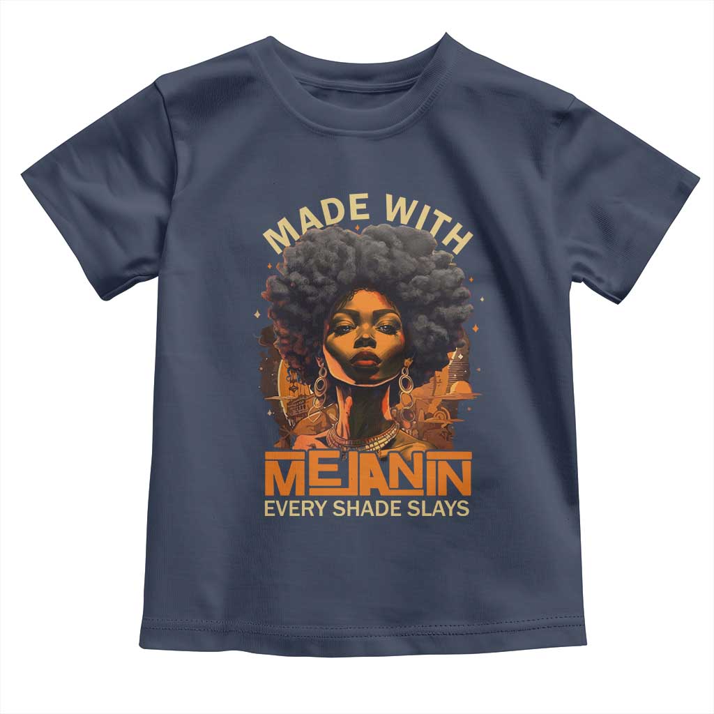 Black Women Toddler T Shirt Melanin Juneteenth Black History