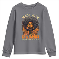 Black Women Youth Sweatshirt Melanin Juneteenth Black History