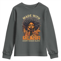 Black Women Youth Sweatshirt Melanin Juneteenth Black History