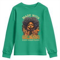 Black Women Youth Sweatshirt Melanin Juneteenth Black History