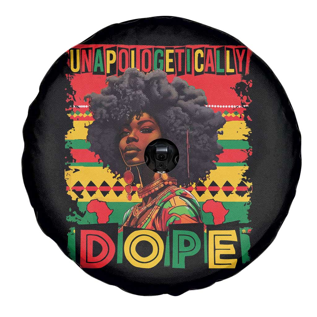 Black Women Unapologetically Dope Spare Tire Cover Juneteenth Black History