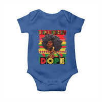 Black Women Unapologetically Dope Baby Onesie Juneteenth Black History