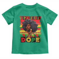 Black Women Unapologetically Dope Toddler T Shirt Juneteenth Black History
