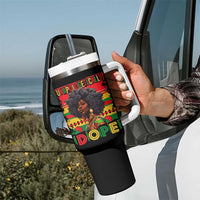 Black Women Unapologetically Dope Tumbler With Handle Juneteenth Black History