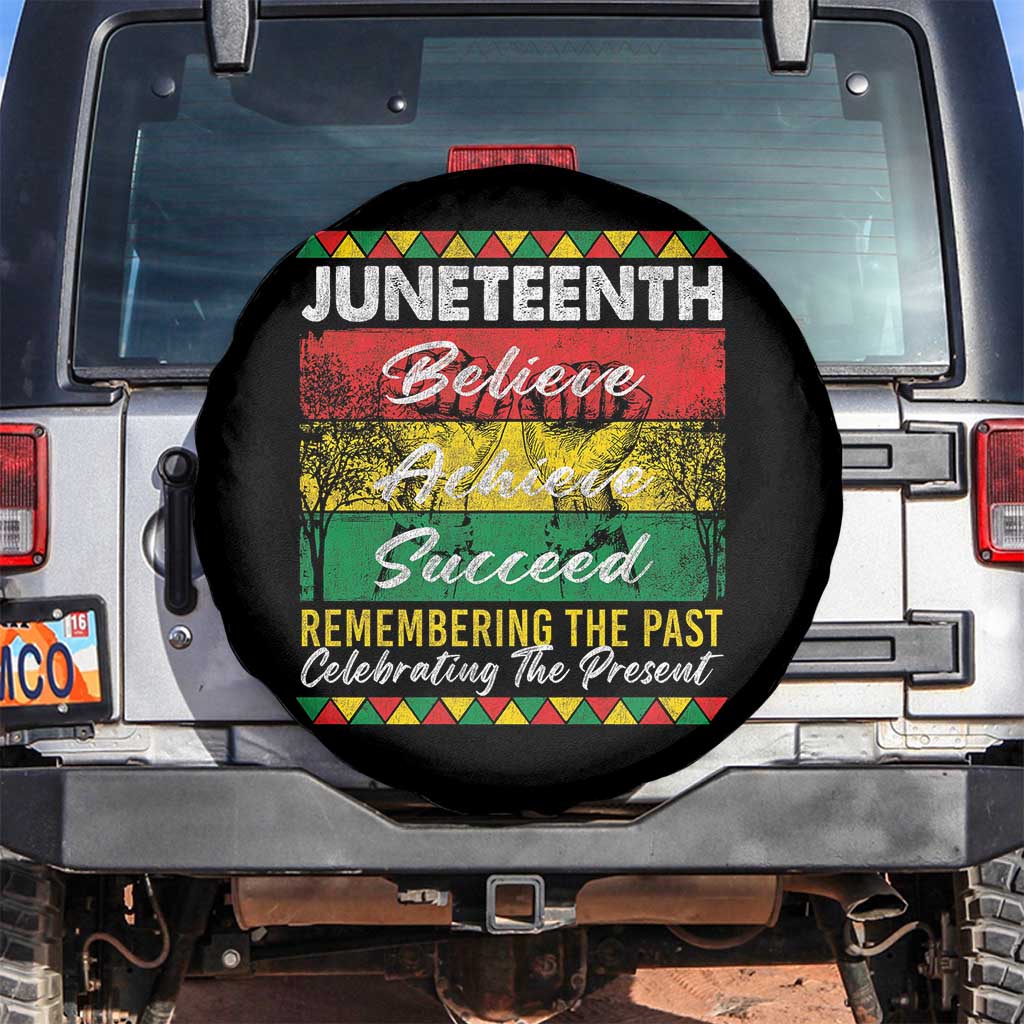 Juneteenth 1865 Spare Tire Cover Remembering The Past Black Freedom African Independence Day